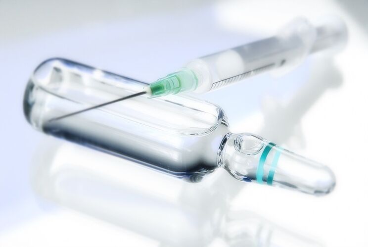 Injection contre la prostatite